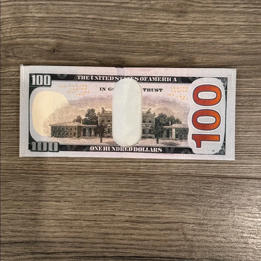 Brand New $100 Dollar Bill Benjamin Franklin Wallet